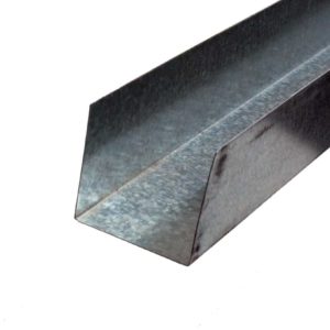 Drywall Extra Deep U Track 52mm x 70mm x 0.7mm x 3000mm (50mm Extra Deep Track)
