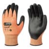 Colour Cut (3) Amber Nitrile Gloves Sz9
