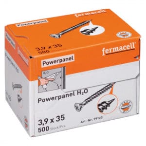 Fermacell H20 Powerpanel Screws (500Pcs), Fermacell screws, fermacell, fermacell fixings