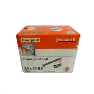 Fermacell Powerpanel H2O Drill Tip Screws 3.9x40mm (Pcs 250), Fermacell screws, fermcell fixings